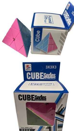 2 x Pyramid Puzzle Cube